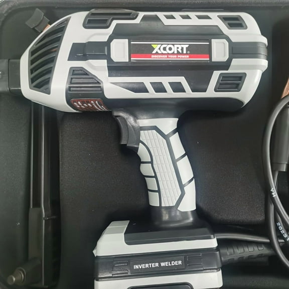 Handheld Welding Machine, Portable ARC Welder Gun 110V Handheld Stick ARC Welder IGBT Inverter for 3/32"-1/8" Wire Rod with Electric Welder Machine Kit