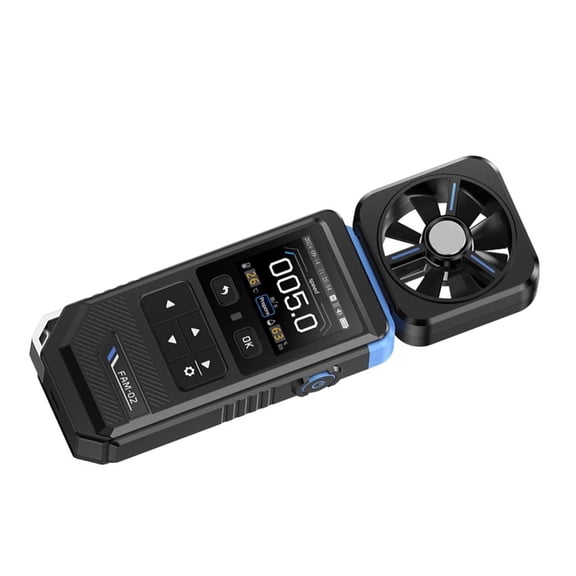 Handheld Wind Meter Airflows Meter Anemometer Pocket Size Wind Speed Gauge