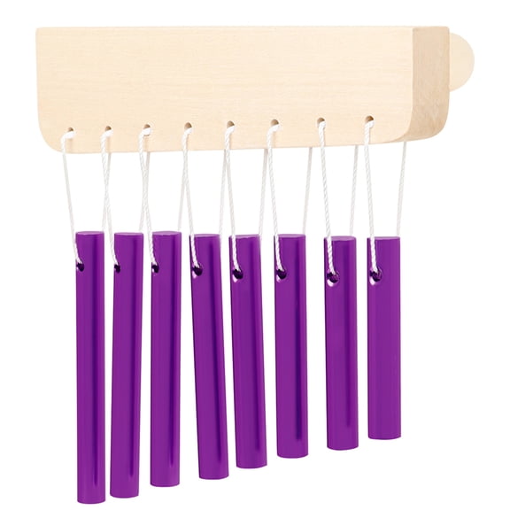 Handheld Winds Chimes Percussion Bells Children Toy 8 Tone Hand Bells with Knocker Windchime Chimes Bells Winds Chimes