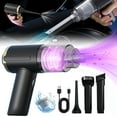 thumbnail image 1 of Handheld Wireless Car Vacuum,9000Pa Powerful Suction Mini Vacuum,2-IN-1 Suction Blow Cleaner,USB Rechargeable,Washable Filter,For Car,Home,Pet Hair,Dust And Debris Cleaning, 1 of 9