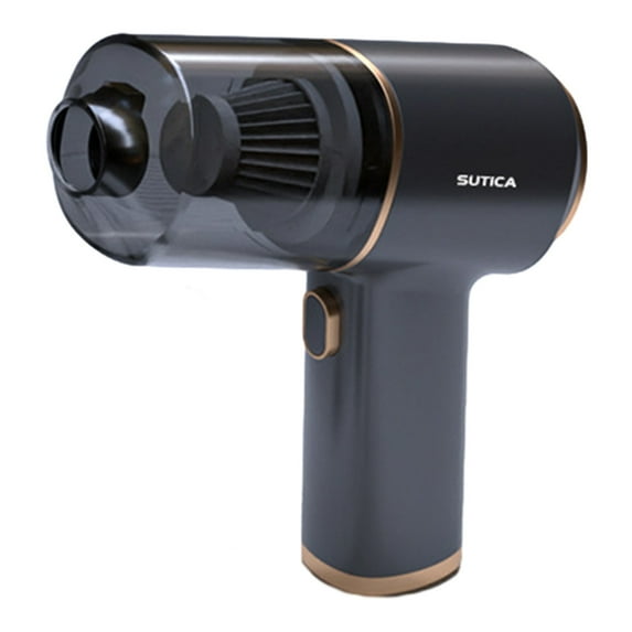 Handheld Wireless Car Vacuum Cleaner 5000Pa Strong Suction for Auto Home Cleaning with USB Charging in Gray