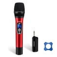 thumbnail image 1 of Handheld Wireless Microphones,Professional UHF Karaoke Microphone,160ft Range,Ideal for Singing,Home Party,Church,Compatible with Voice Amplifier, PA System, 1 of 6