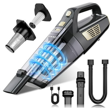 Handheld cordless vacuum, 15000PA strong suction handheld car vacuum cleaner, portable multi-nozzle and washable filter