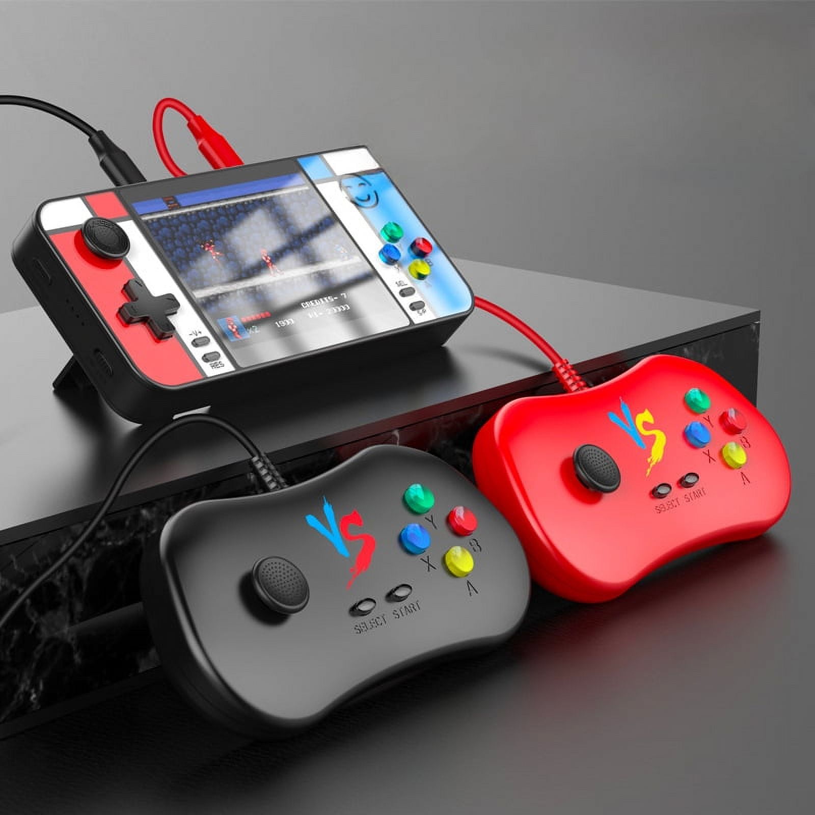 Handheld game console, nostalgic retro power bank singles and doubles