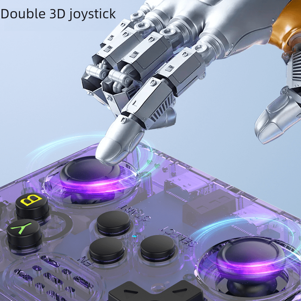 Handheld game machine portable retro arcade game nostalgic 3d dual