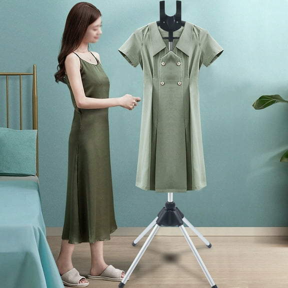 Garment Hanger Handheld Clothes Steamer Holder Clothes Ironing Folding Hanger