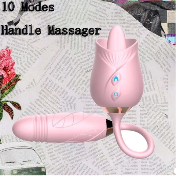 Handheld massager for home use, suitable for massaging muscles in the neck, back, shoulders, waist and legs