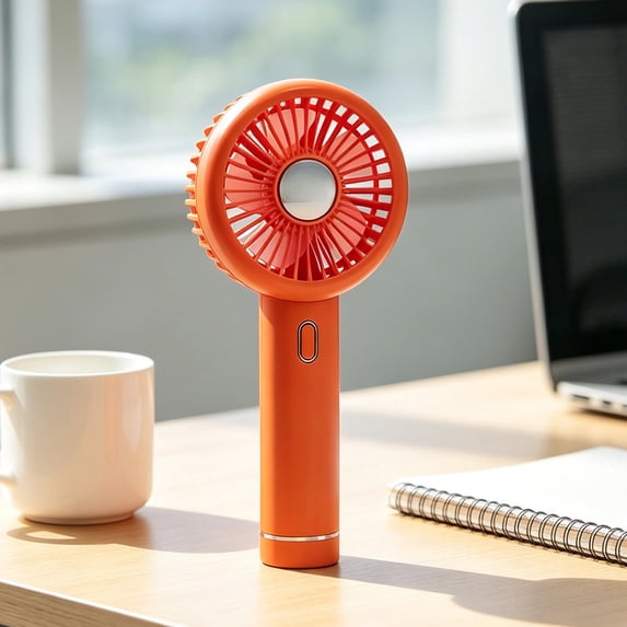 Handheld Fan Portable Usb Rechargeable Mini Personal Fan, 3-Efficient Small Cooling Fan With Quiet Operation For Travel, Office, Outdoor, And Home Use