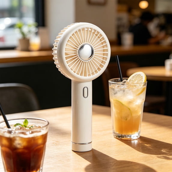 Handheld Fan Portable Usb Rechargeable Mini Personal Fan, 3-Efficient Small Cooling Fan With Quiet Operation For Travel, Office, Outdoor, And Home Use
