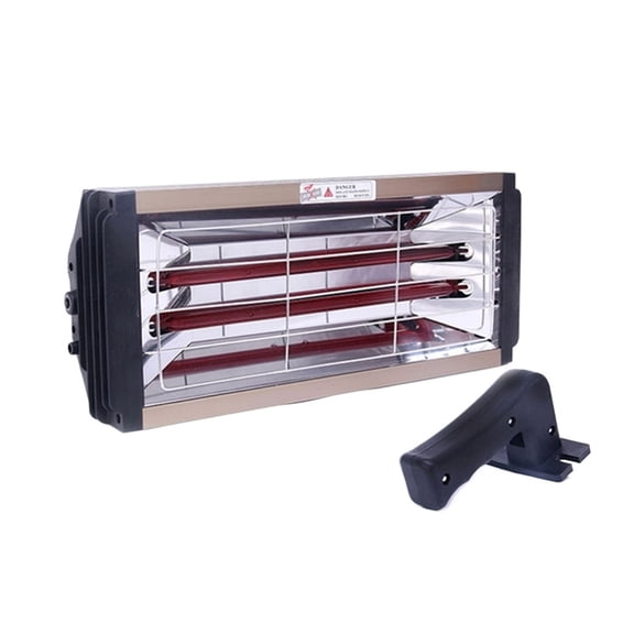 Handheld red line paint lamp short wave baking lamp car paint spray baking heating quick drying ,High Heat Dissipation Performance