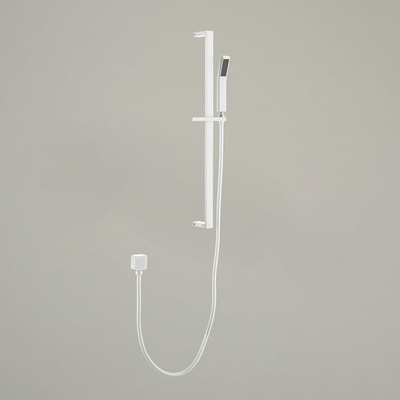 Handheld shower head with adjustable shower slide bar and hose