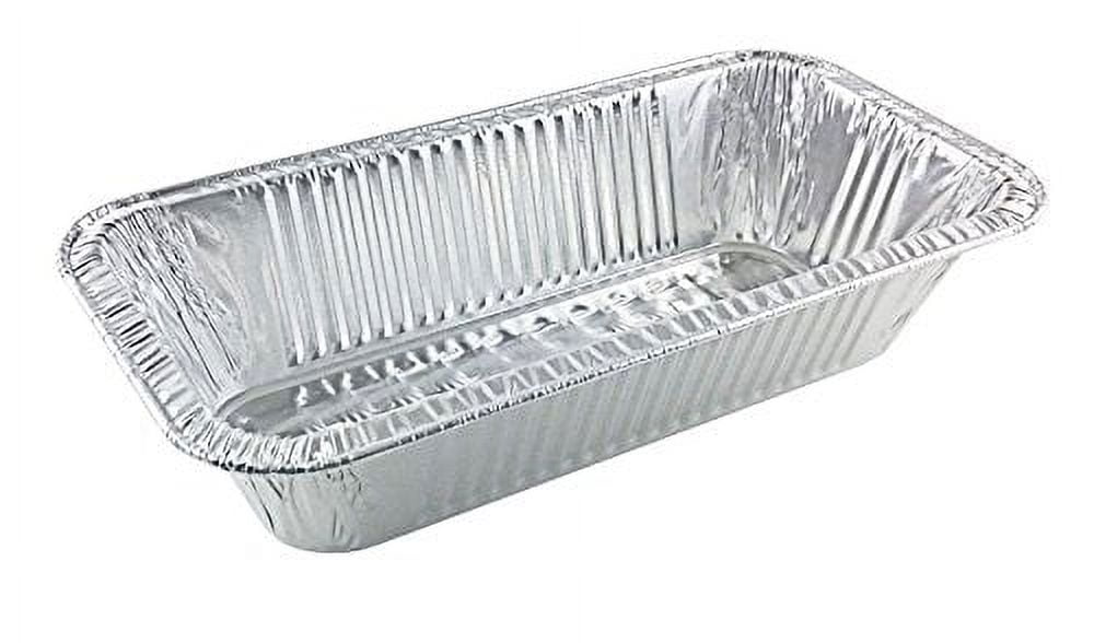 Handi-Foil 1/3 Third-Size TruFit Medium (4 lb.) Steam Table Aluminum Pan (pack of 10)