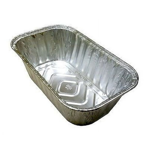 Handi-Foil 1 lb. Aluminum Foil Mini-Loaf/Bread Pan - Disposable Tins (pack of 400)