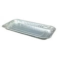 thumbnail image 1 of Handi-Foil 11" x 5" Oblong Aluminum Danish Cake Tin Pan 3/4" Deep - (pack of 25), 1 of 4