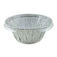 thumbnail image 1 of Handi-Foil 3.5 oz. Aluminum Foil Cup w/Clear Lid -Ramekin/Cupcake/Tart Container (pack of 50), 1 of 6