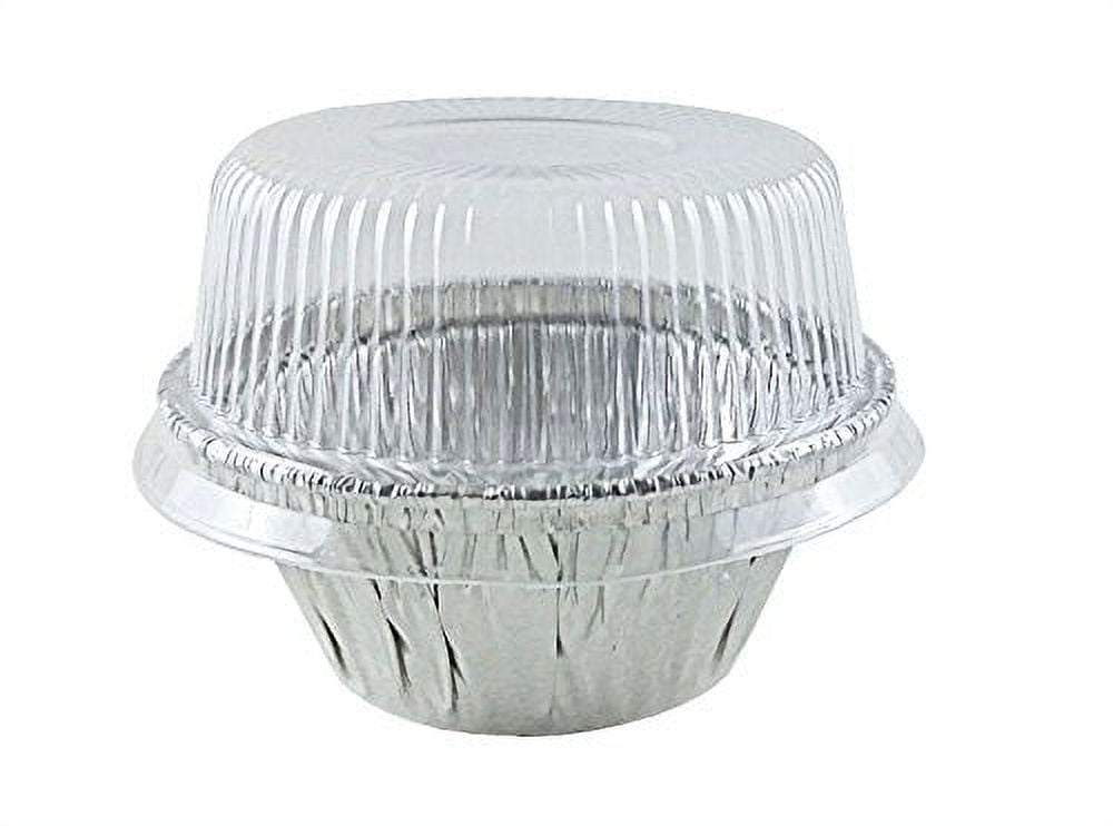 Handi-Foil of America 4 oz. Aluminum Foil Cup  w/Utility/Cupcake/Ramekin/Muffin (pack of 50) (Original Version)
