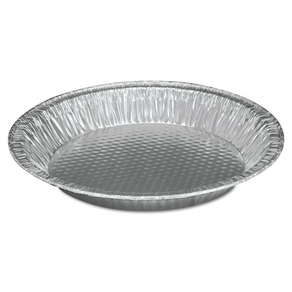 Handi-Foil 30535 Aluminum Pie Pan, #10, 9 5/8 dia x 1 7/32h, 200/Carton