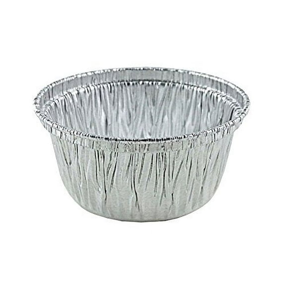 Handi-Foil 4 oz. Aluminum Foil Utility/Muffin/Cupcake Ramekin Cup - Heavy Duty (pack of 300)