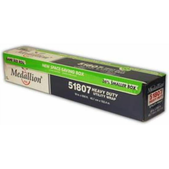 Handi-Foil 51807 Aluminum Foil Roll, Heavy Duty, 18" x 500', 1/Roll