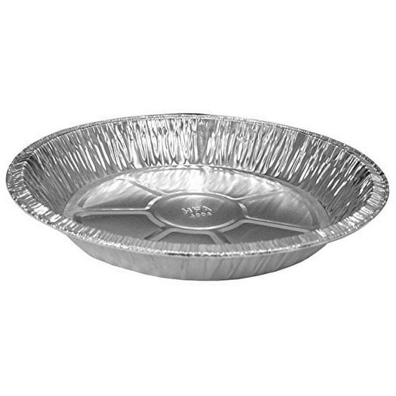Handi-Foil 9" Aluminum Pie Pan Extra-Deep - Disposable Tin Plates (pack of 50)