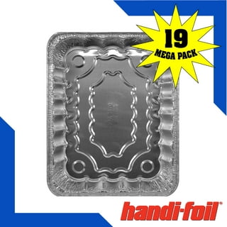 Handi-foil® Eco-Foil® Giant Rack Roaster Pan - Silver, 1 pk / 16 x