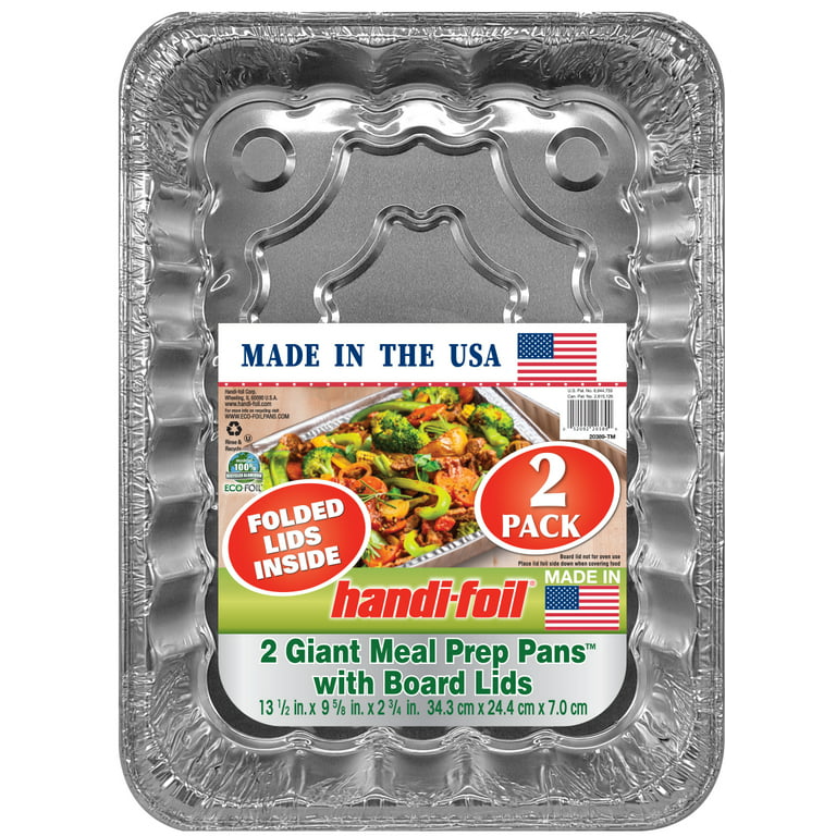 https://i5.walmartimages.com/seo/Handi-Foil-Aluminum-Giant-Meal-Prep-Pans-for-Take-Out-with-Folded-Lids-2-Count-13-5-x-9-6-x-3-75_1ce59aae-976a-4b3f-94e2-533ea8ad6eb0.05cb3ea6ad63b08040a23c413a5a0683.jpeg?odnHeight=768&odnWidth=768&odnBg=FFFFFF