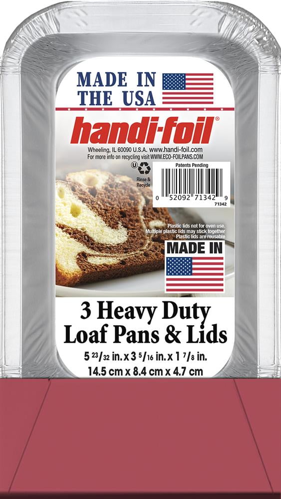 LotFancy 50 Mini Cake Pans with Lids and Spoons,6.8oz Disposable Aluminum  Foil Mini Loaf Pans, Black