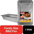 thumbnail image 1 of Handi-Foil Aluminum Super King Extra Deep BBQ & Pasta Pan, 19.7" x 11.6", 1 of 6