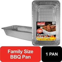 Handi-Foil Aluminum Super King Extra Deep BBQ & Pasta Pan, 1 Count