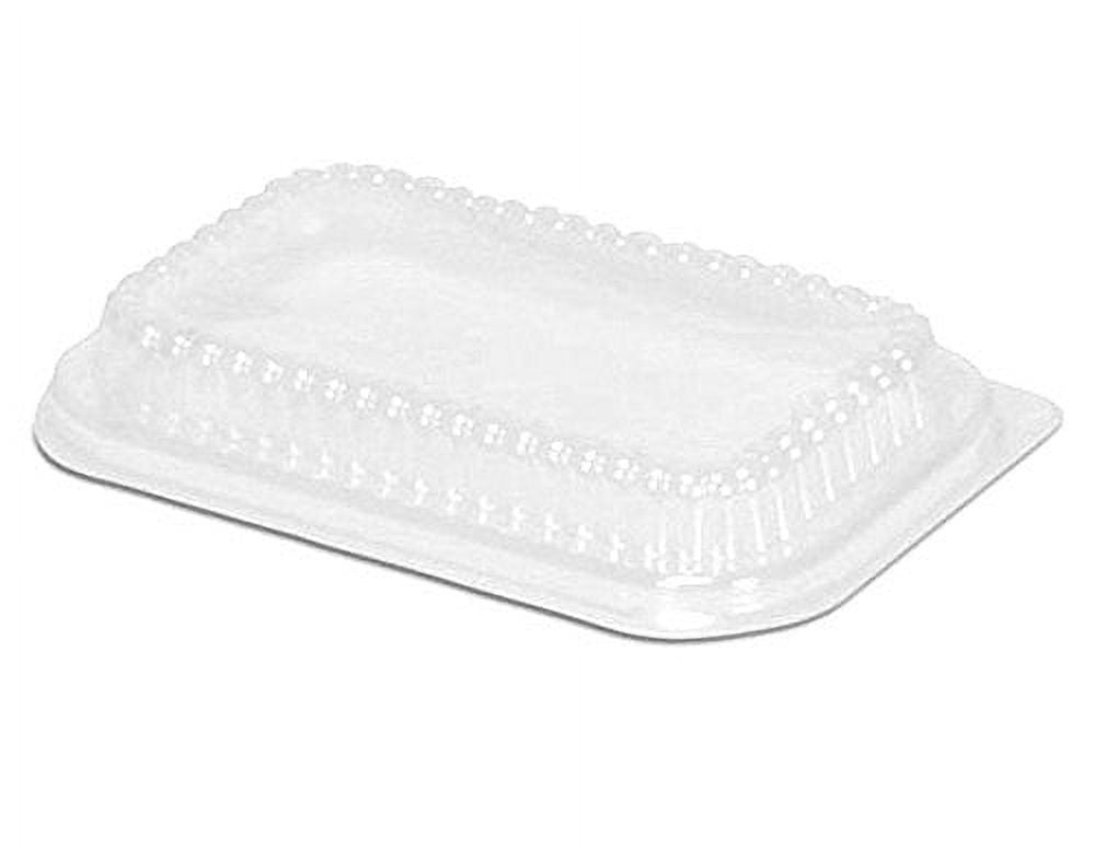 Handi-Foil Clear Plastic Dome Lid for 1 lb. Aluminum Foil Loaf Pan #317DL (pack of 200)