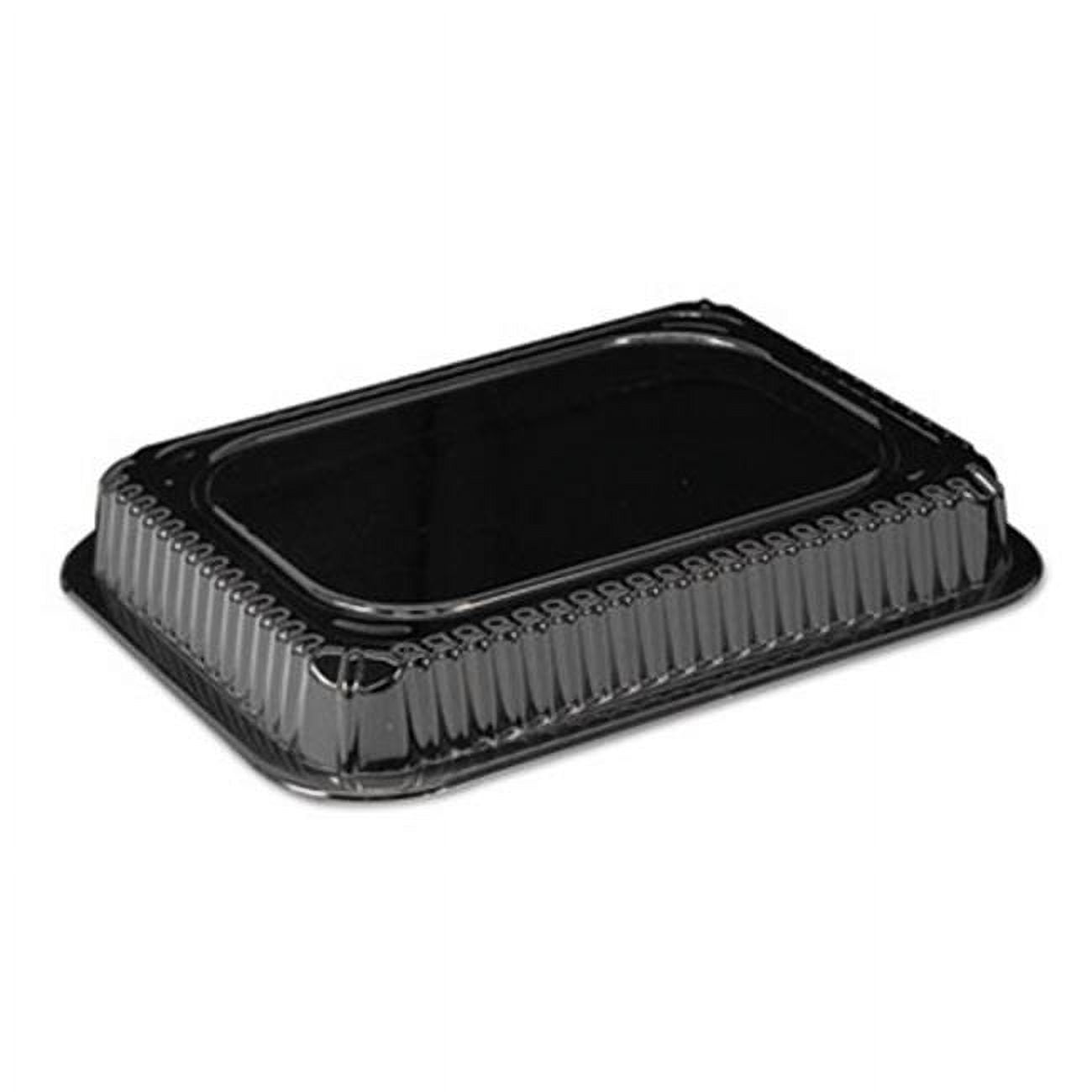 Handi Foil HFA2060DL Clear Plastic Dome Lid, Rectangle, Fits 1-1/2 Lb Oblong Pan, 500/carton