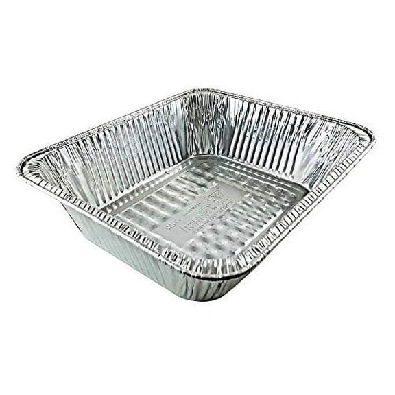 Handi-Foil Half-Size (1/2) TruFit Extra-Deep Aluminum Foil Steam Table Pan (Pack of 10)