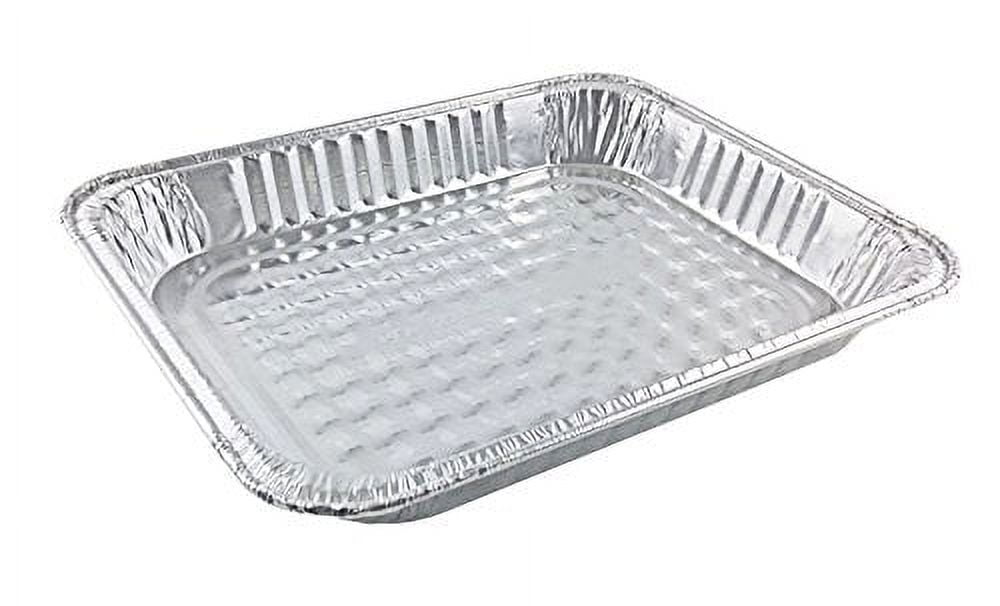Handi-Foil Half-Size Shallow Aluminum Foil Steam Table Disposable Pan - # 320-40 (Pack of 50)