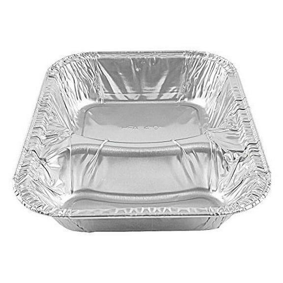 Handi-Foil Hamburger Container Tray Disposable School Feeding Pan - (pack of 50)