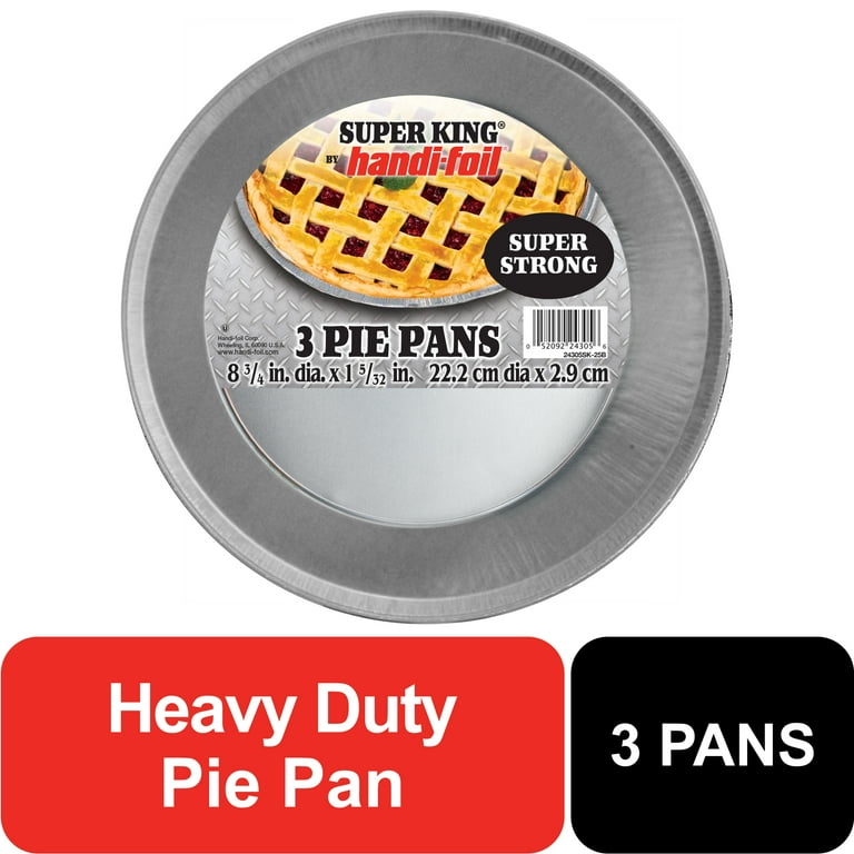 Handi-Foil Heavy Duty Aluminum Pie Pan, Count, 9