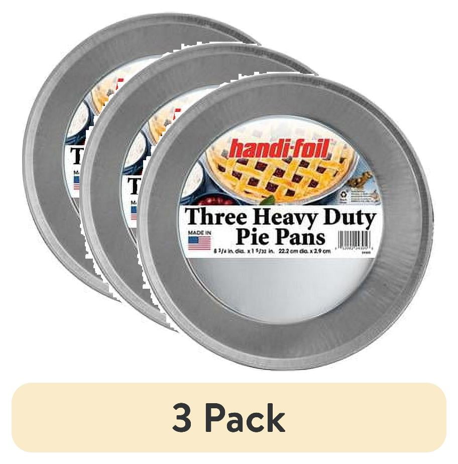 Handi-Foil Heavy Duty Aluminum 9-Inch Pie Pans, 3 Count