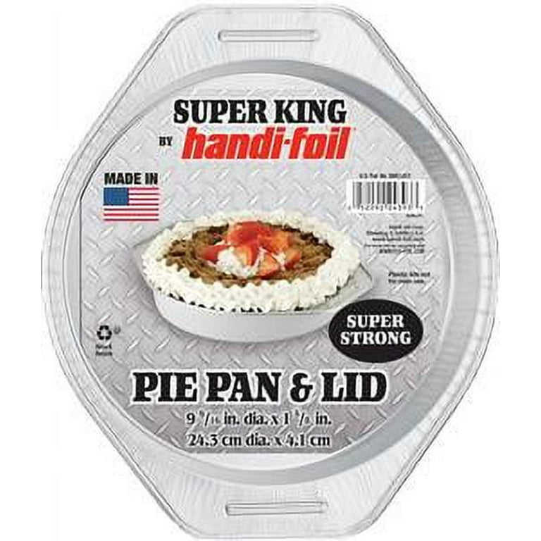Nordic Ware Heavy Duty No Drip Aluminum Pie Pan With Lid