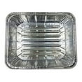 thumbnail image 1 of Handi-Foil Large Half 1/2 Size "Deep" Aluminum Foil Steam Table Extra-Heavy Duty Broiler Oven Baking Cooking Pan w/Built-In Absorbent Liner (Pack of 12), 1 of 6