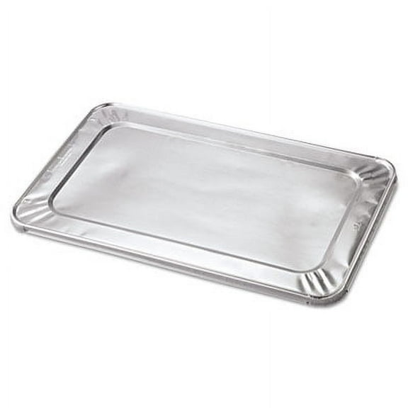 Handi-Foil Steam Table Pan Foil Lids, Full-Size, 20 13/16" x 12", Aluminum, Case Of 50