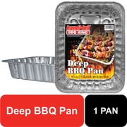 Handi-Foil Extra Deep Aluminum Super King BBQ Utility Pan
