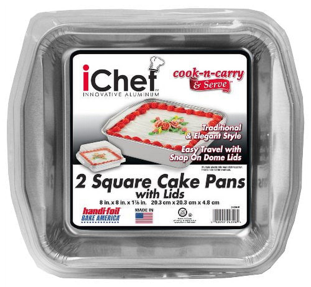 Handi-foil® Eco-Foil Cake Pans - 2 Pack, 2 pk / 13 x 9 in - Harris