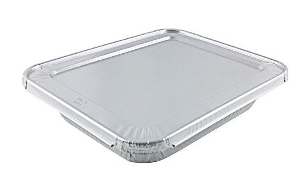 Handi-Foil of America 1/2 Half-Size Deep (2-9/16" Deep) Aluminum Foil Steam Table Pan w/Lids (pack of 20)