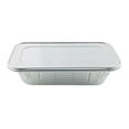 thumbnail image 1 of Handi-Foil of America Hfa 1/3 Third-Size Deep Aluminum Foil Steam / 5 lb Loaf Pan w/Foil Lids (Pack of 10), 1 of 6