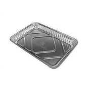Handi-Foil of America Quarter 1/4 Size Sheet Cake Aluminum Foil Pan 100/Cs - Disposable Baking Tins pack of 100