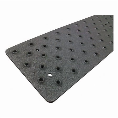 Stair Tread Cover Aluminum Black, 48 in W x 3/32 in Thick NST103748BK0