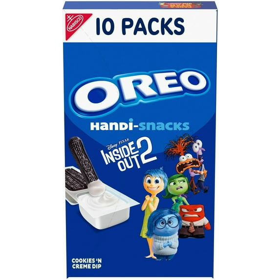 Handi-Snacks OREO Cookie Sticks 'N Creme Dip Snack Packs, 10 Snack Packs - pack of 2