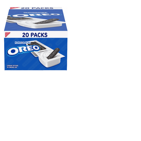 Handi-Snacks OREO Cookie Sticks 'N Creme Dip Snack Packs, 20 ct