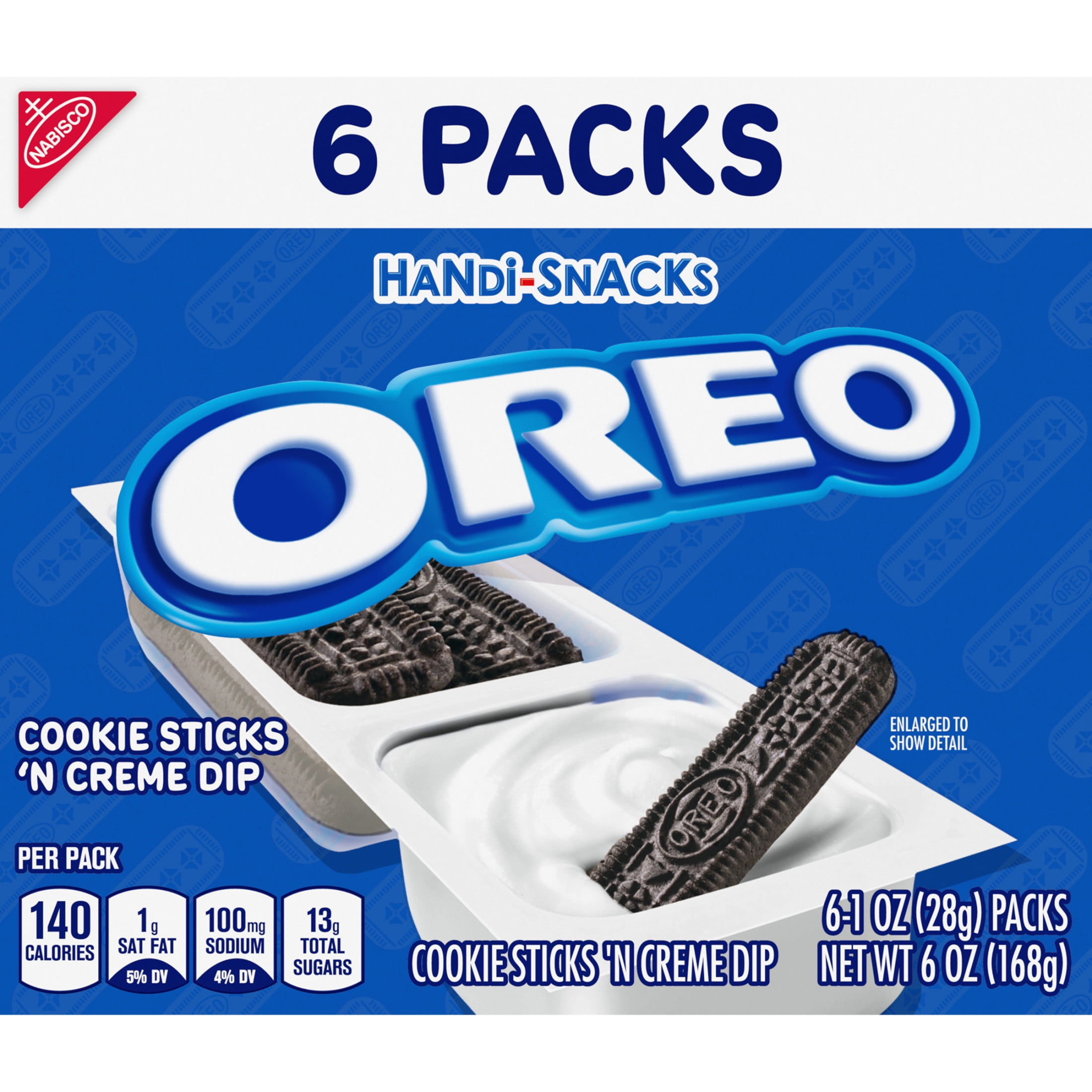 Handi-Snacks OREO Cookie Sticks 'N Crème Dip, Travel Handy