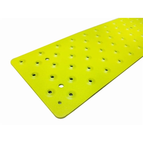HandiTreads Anti-Slip Aluminum Surface Tread - For Wood, Mounting Hardware, 30" White
