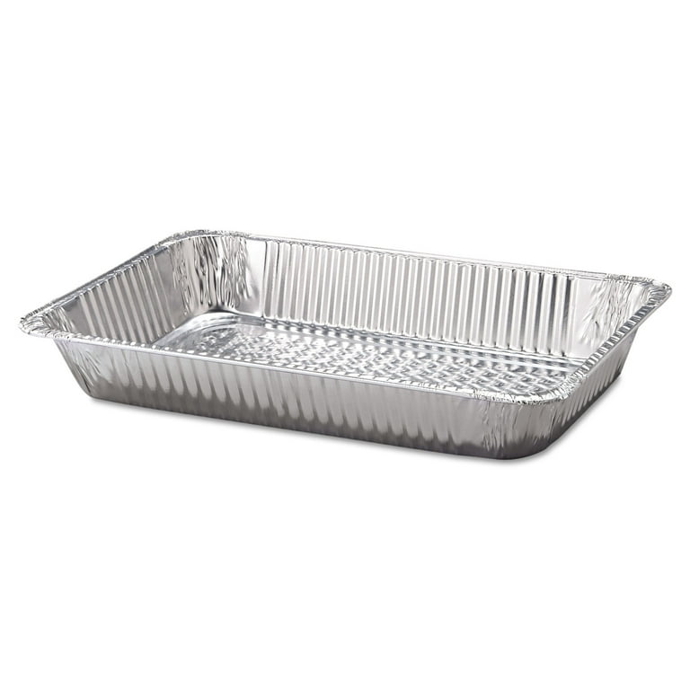 Aluminum Steam Table Pans, Full-Size Deep, 3.19 Aluminum Steam Table Pans, Full-Size Deep, 3.19
